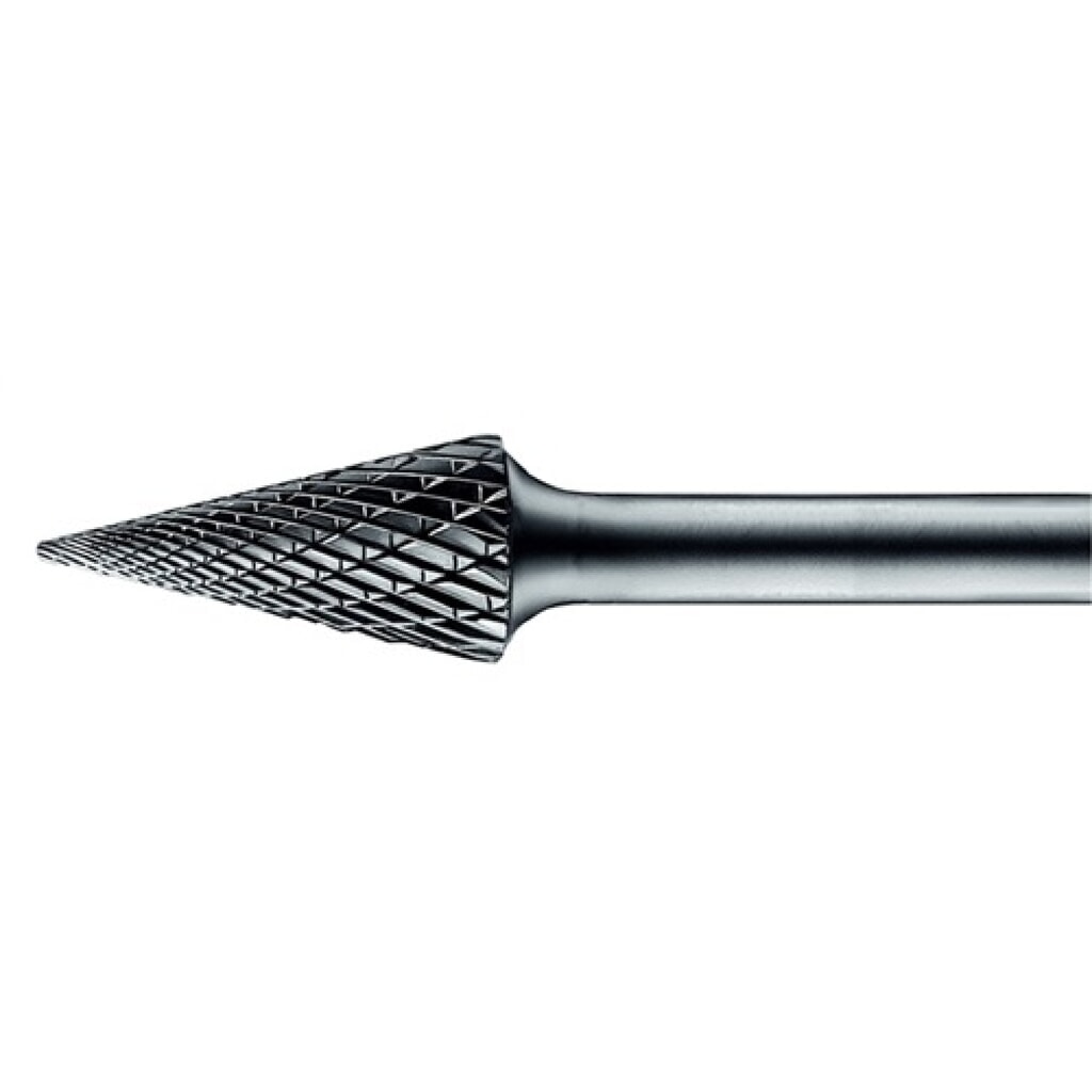 Produktabbildung: Frässtift Form SKM D.6mm Kopf-L.18mm Schaft-D.6mm HM Verz.3 Plus PFERD