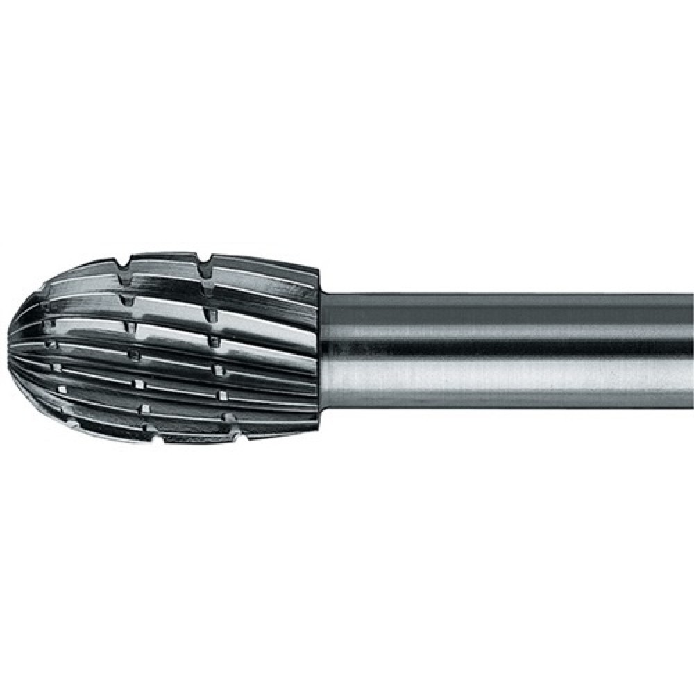 Produktabbildung: Frässtift Form TRE D.12mm Kopf-L.20mm Schaft-D.6mm HSS Verz.3 PFERD