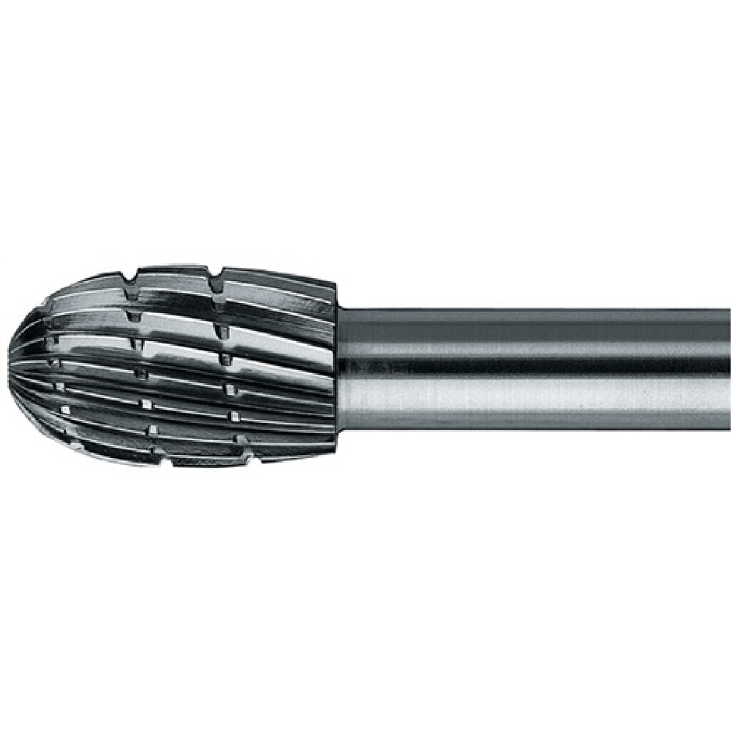 Frässtift Form TRE D.12mm Kopf-L.20mm Schaft-D.6mm HSS Verz.3 PFERD Produktabbildung: Frässtift Form TRE D.12mm Kopf-L.20mm Schaft-D.6mm HSS Verz.3 PFERD