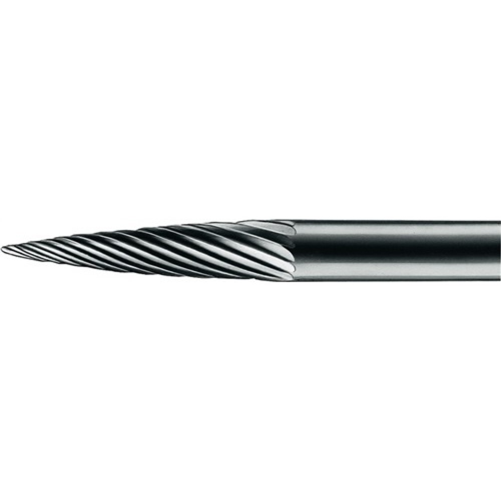 Produktabbildung: Kleinfrässtift Form K SPG D.3mm Kopf-L.13mm Schaft-D.3mm HM Verz.3 Plus PFERD