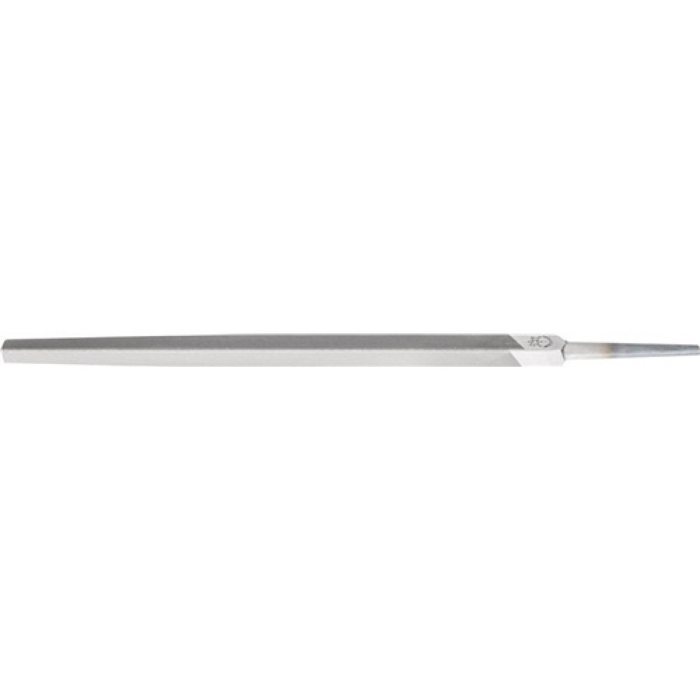 Produktabbildung: Werkstattfeile DIN 7261 L.100mm Q.8mm Hieb 2 Dreikant PFERD