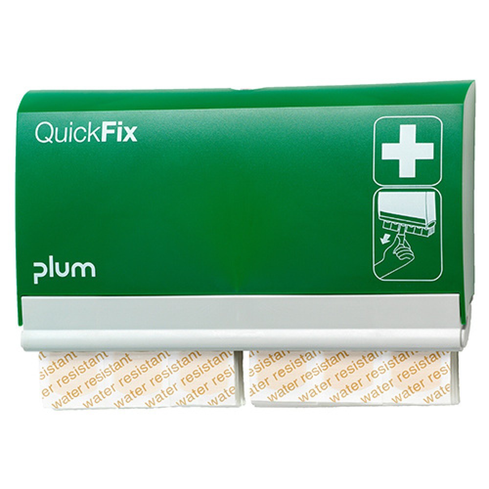 Produktabbildung: Plum Pflasterspender QuickFix mit wasserfesten Pflastern