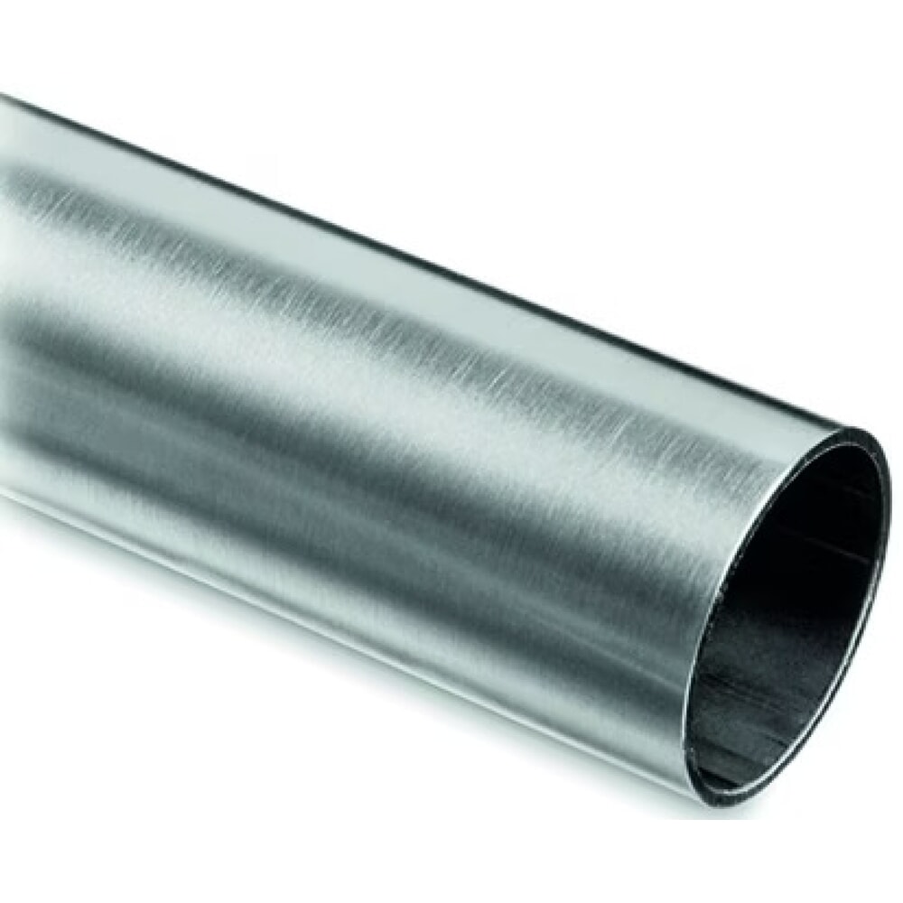 Produktabbildung: PG Rundschrankrohr, Rohraußen-Ø 20 mm Wandstärke 0,8 mm, Stahl silberfarbig, 2500 mm