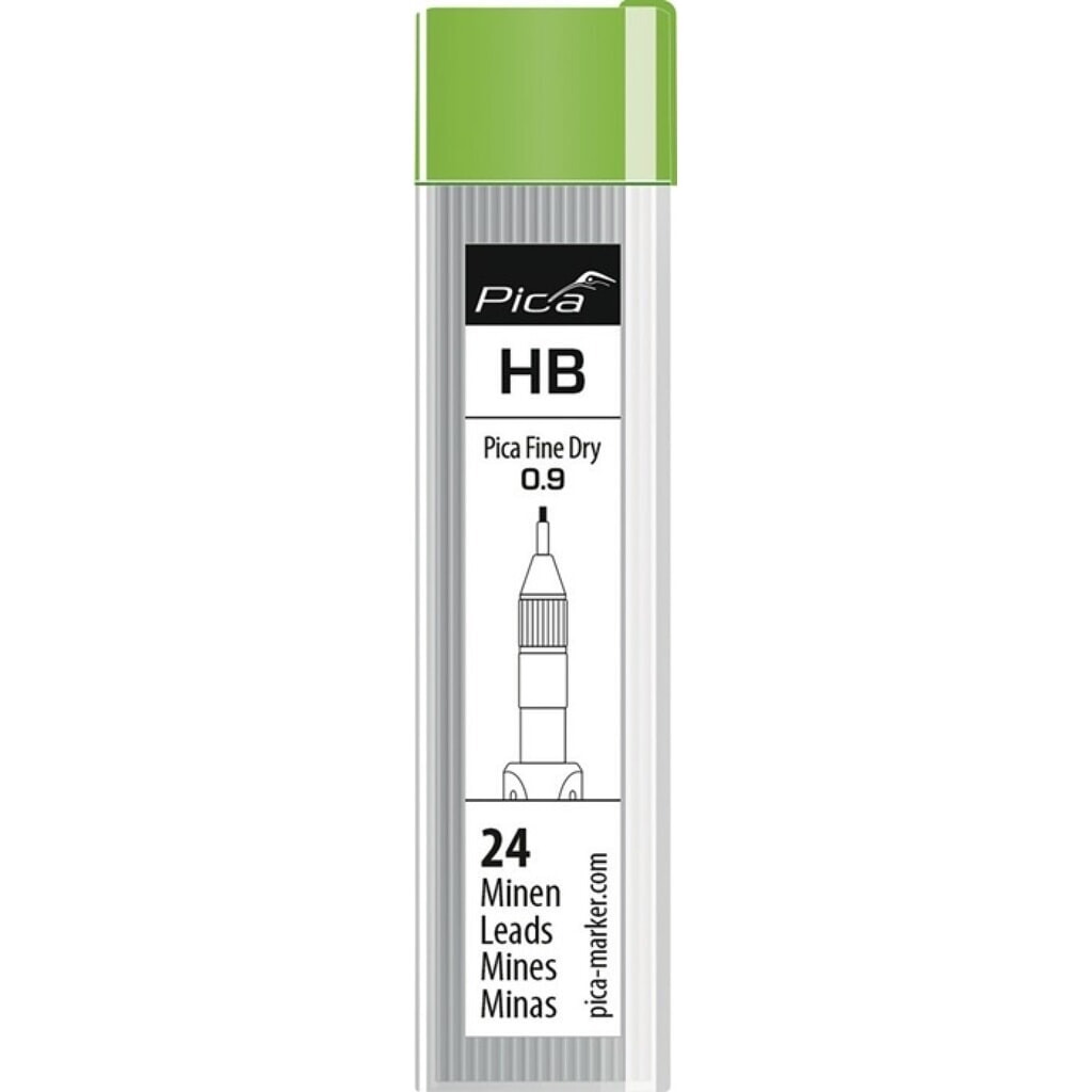 PICA Minenset Fine Dry, graphit HB Produktabbildung: PICA Minenset Fine Dry, graphit HB