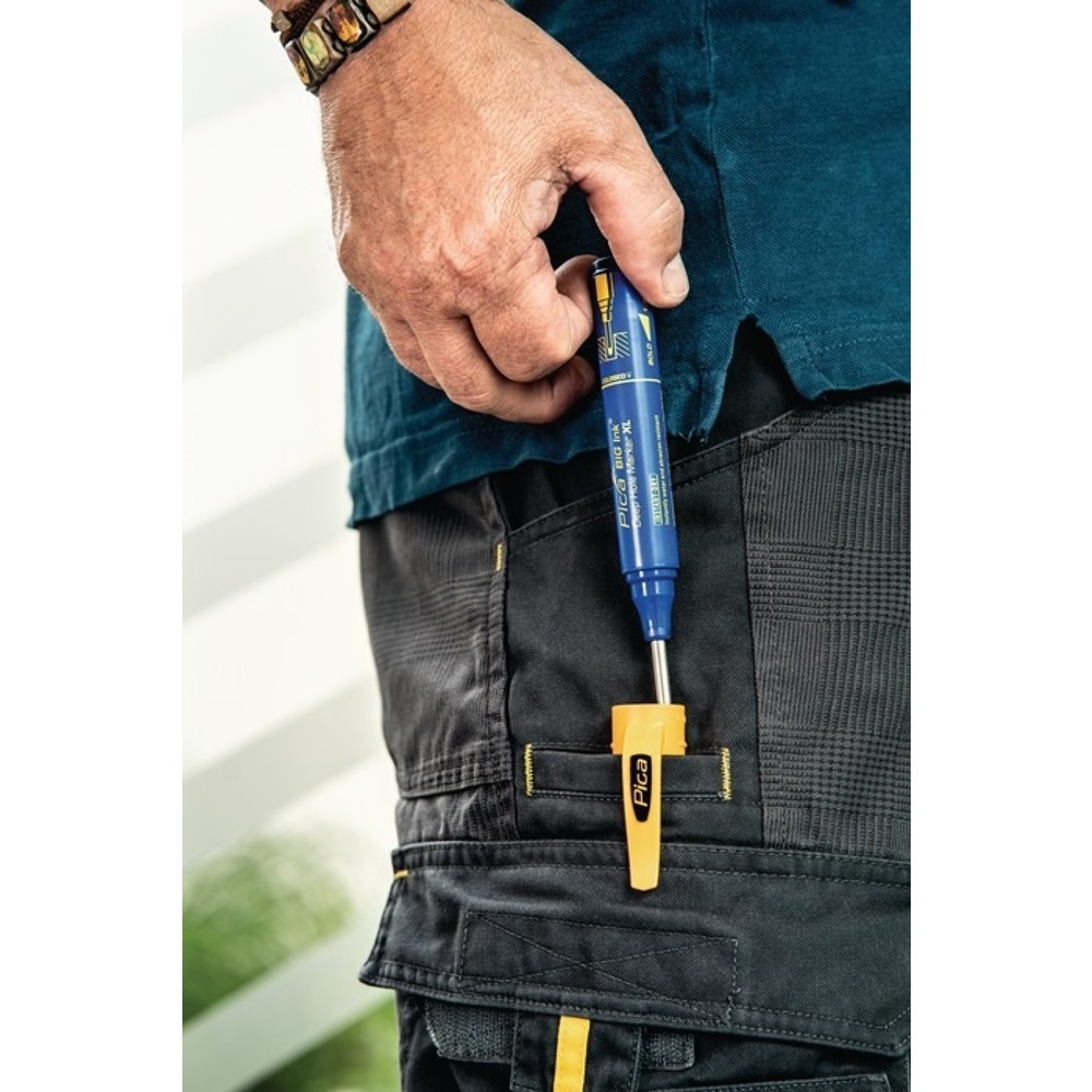 Produktabbildung Nr. 2: PICA Permanentmarker BIG INK, blau, Strichbreite 1 - 4 mm Rundspitze