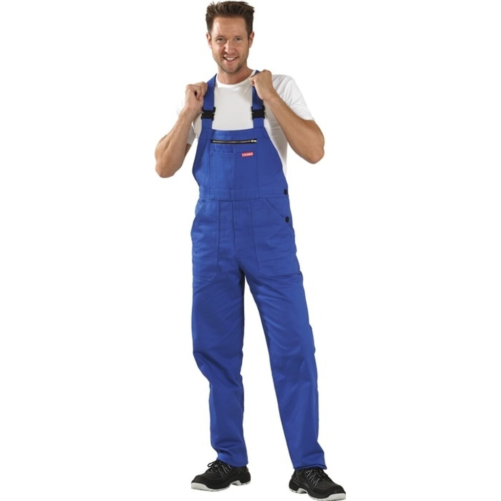 PLANAM Latzhose BW 290 Gr.46 kornblau PLANAM Produktabbildung: PLANAM Latzhose BW 290 Gr.46 kornblau PLANAM