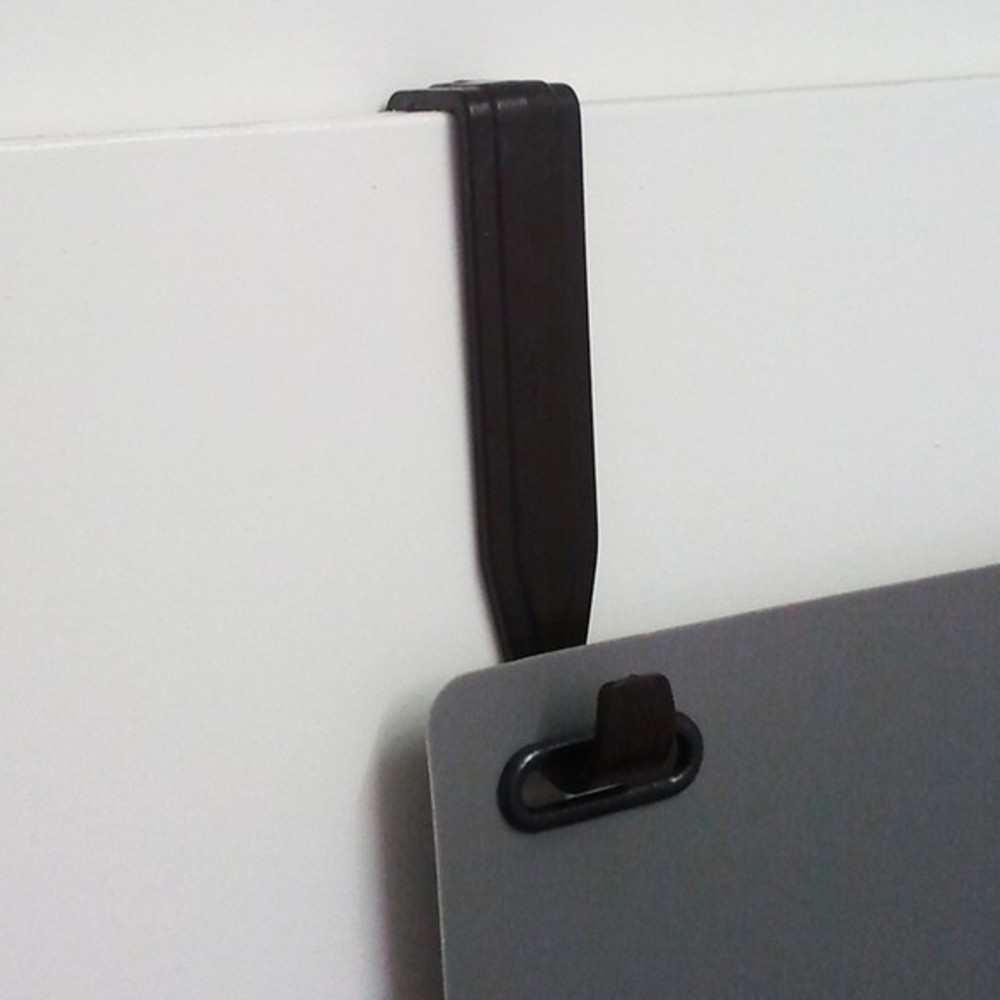 Produktabbildung Nr. 2: Planboard aus Polypropylen für A5 hoch, HxB 900 x 200 mm