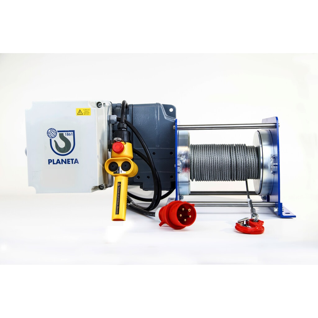 Produktabbildung Nr. 9: PLANETA Elektro-Seilwinde PFW-C, Seillänge 50 m, TK 250 kg, 400 V