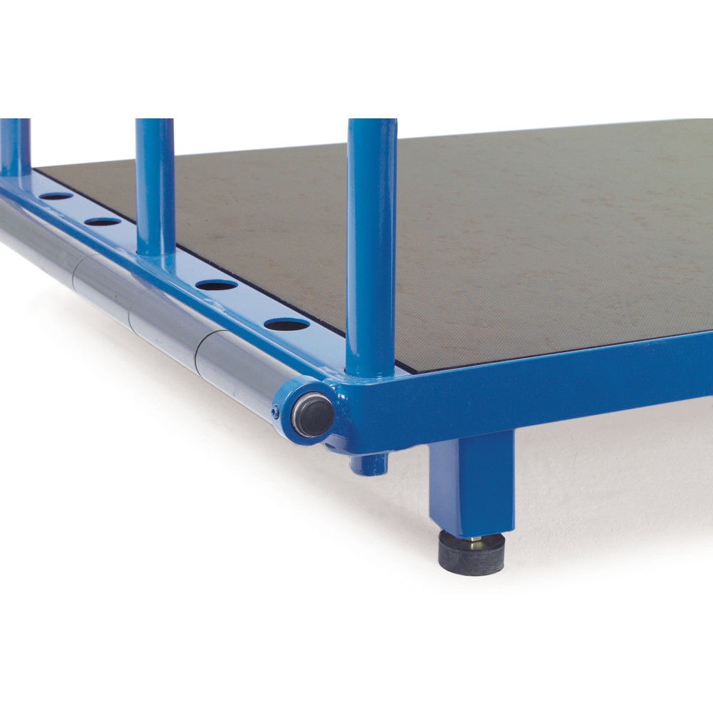 Produktabbildung: Plattenfüße für fetra® Plattenständer, Unterfahrhöhe 100 mm