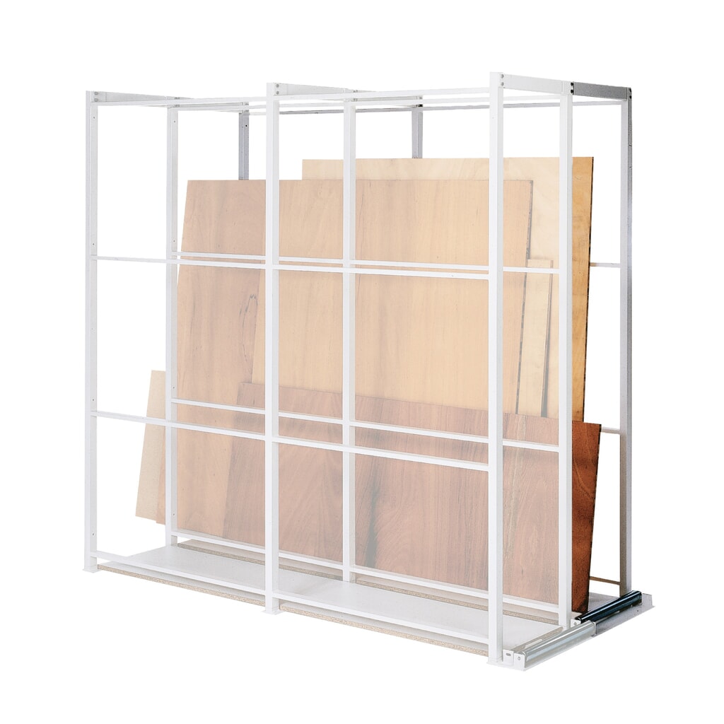 Plattenregal AF, HxBxT 2.285 x 440 x 2.500 mm Produktabbildung: Plattenregal AF, HxBxT 2.285 x 440 x 2.500 mm
