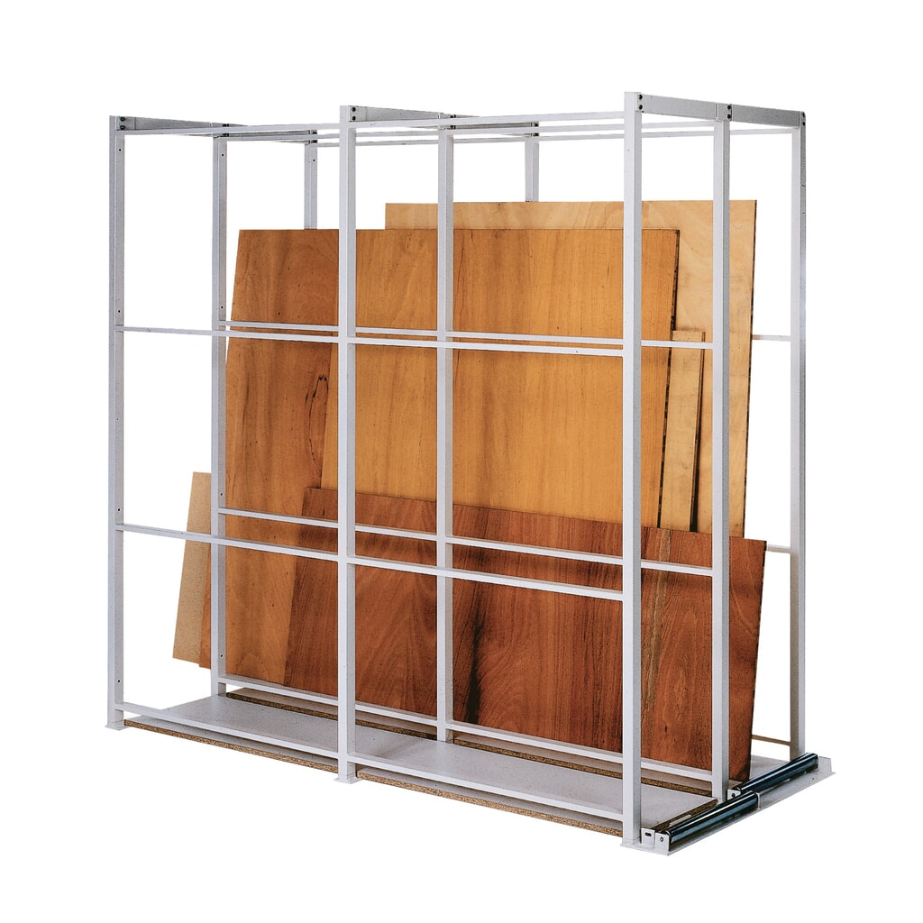 Plattenregal GF, HxBxT 2.285 x 920 x 2.500 mm Produktabbildung: Plattenregal GF, HxBxT 2.285 x 920 x 2.500 mm