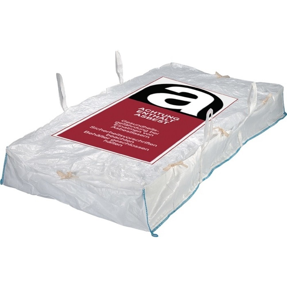 Produktabbildung: Plattensack Platten-Bag Trgf.1000kg m.Asbestaufdruck