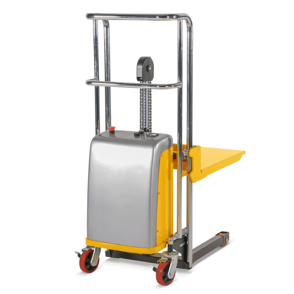 Produktabbildung: Plattform-Stapler elektrisch, Hubbereich 85-1.500 mm, TK 400 kg