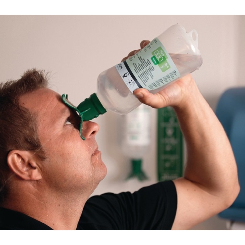 Produktabbildung Nr. 3: Plum Augennotfallstation DUO, 0,5l pH Neut.DUO,0,5l Augenspüllös.DUO