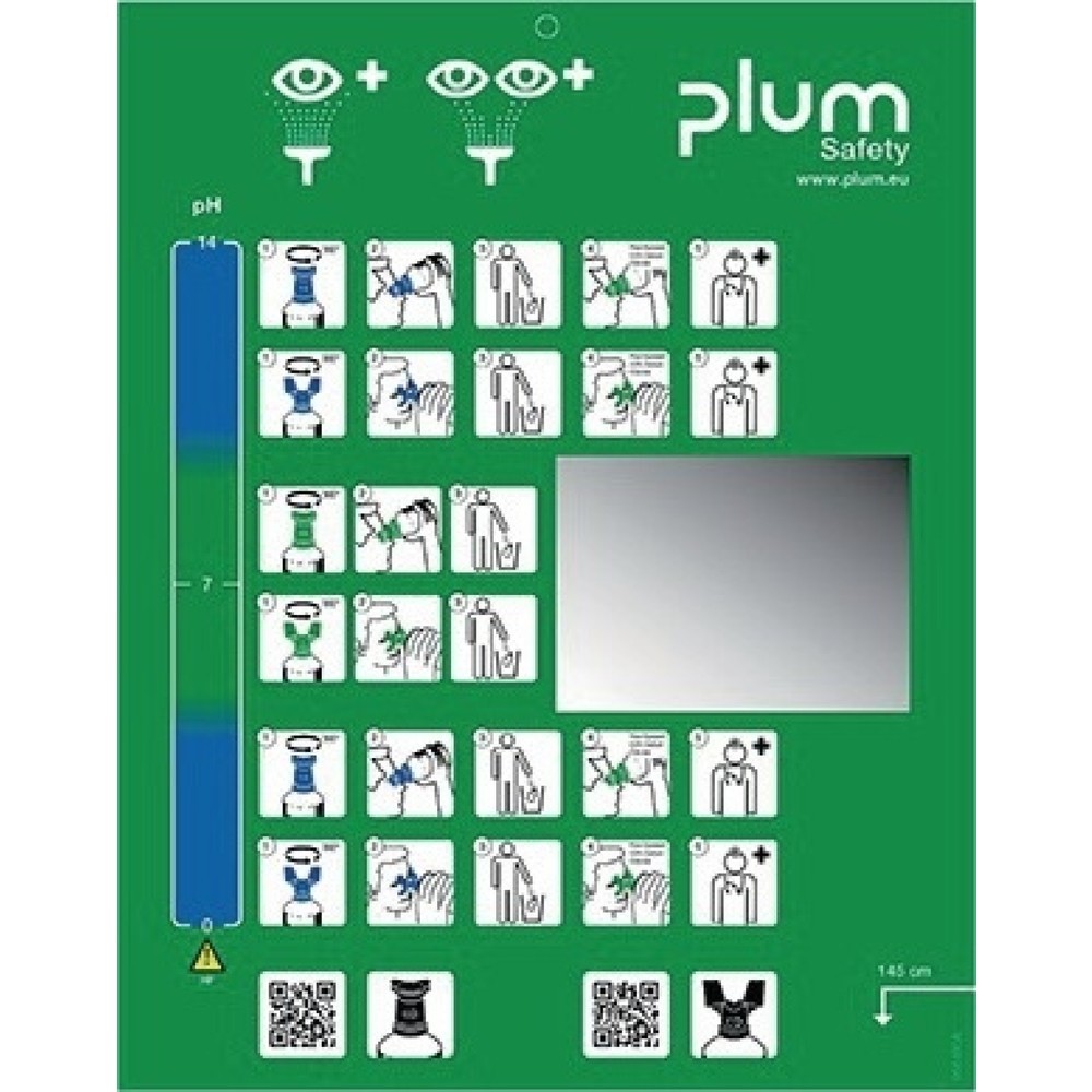 Produktabbildung Nr. 2: Plum Augenspülstation, 0,5 l HxBxTca., Haltbarkeit 3 Jahre(ungeöffnete Flasche)