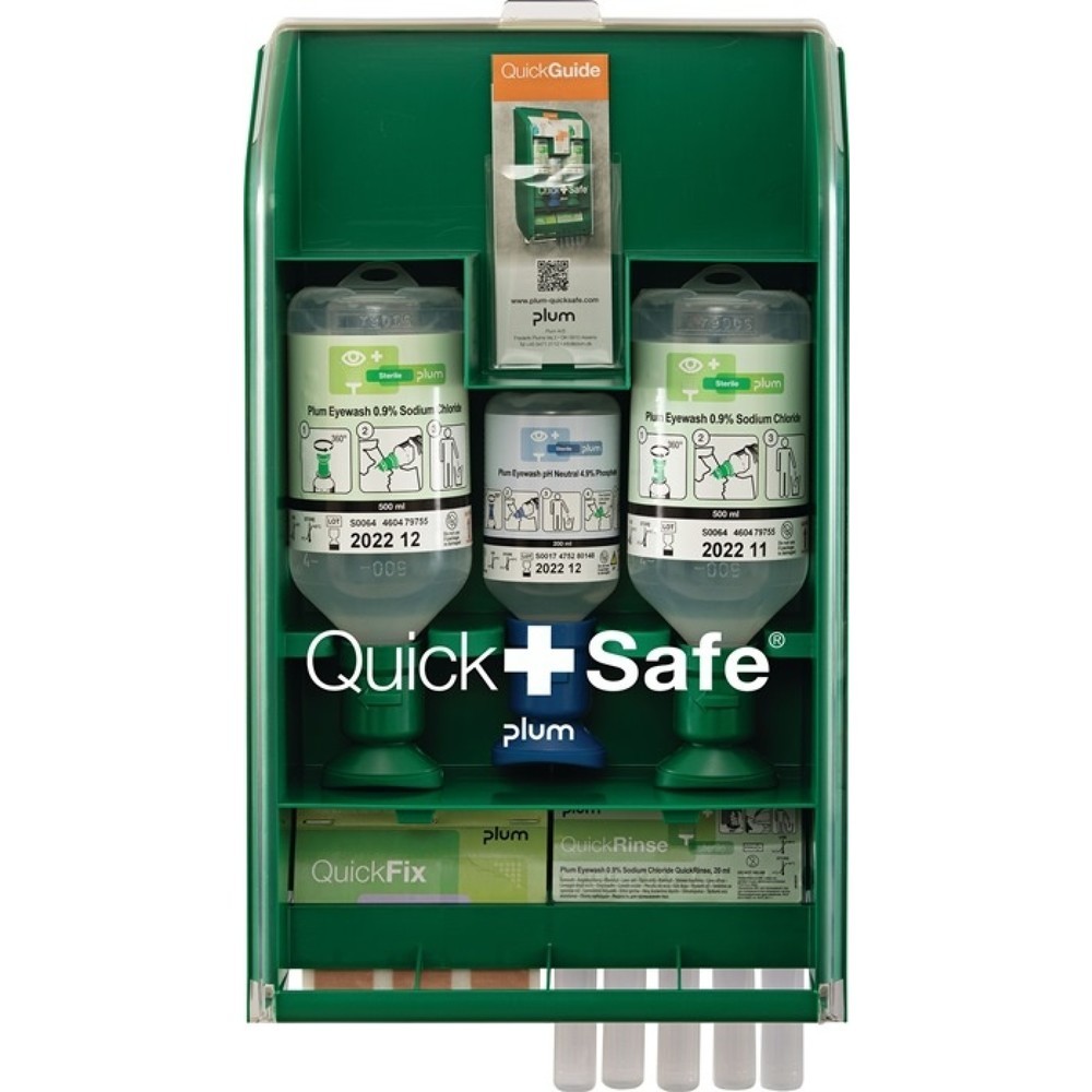 Produktabbildung: Plum QuickSafe Box Basic befüllt Plum