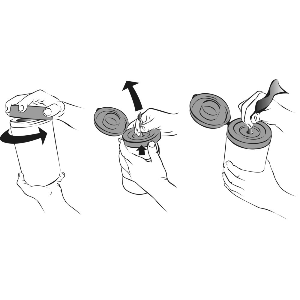 Produktabbildung Nr. 2: PlumWipes All-Purpose Reinigungstücher, 100 Stk/Box