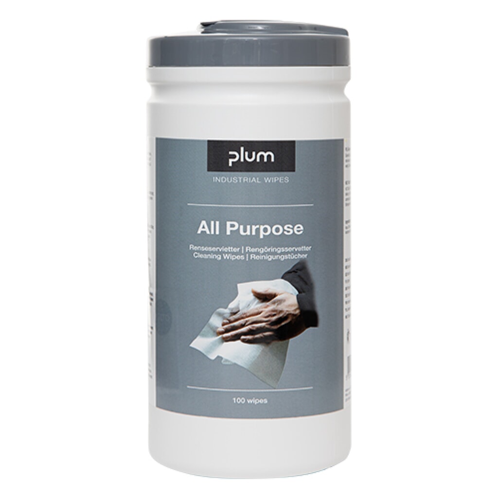 PlumWipes All-Purpose Reinigungstücher, 100 Stk/Box Produktabbildung: PlumWipes All-Purpose Reinigungstücher, 100 Stk/Box