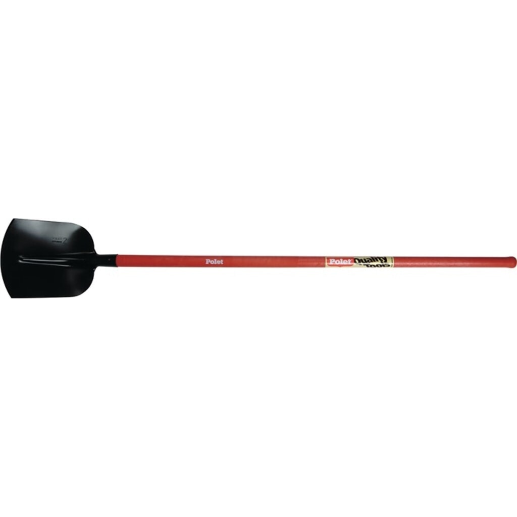 Produktabbildung: POLET Holländer Schaufel FIBER 3001 Gr.2 290x240mm m.Polyamidstiel