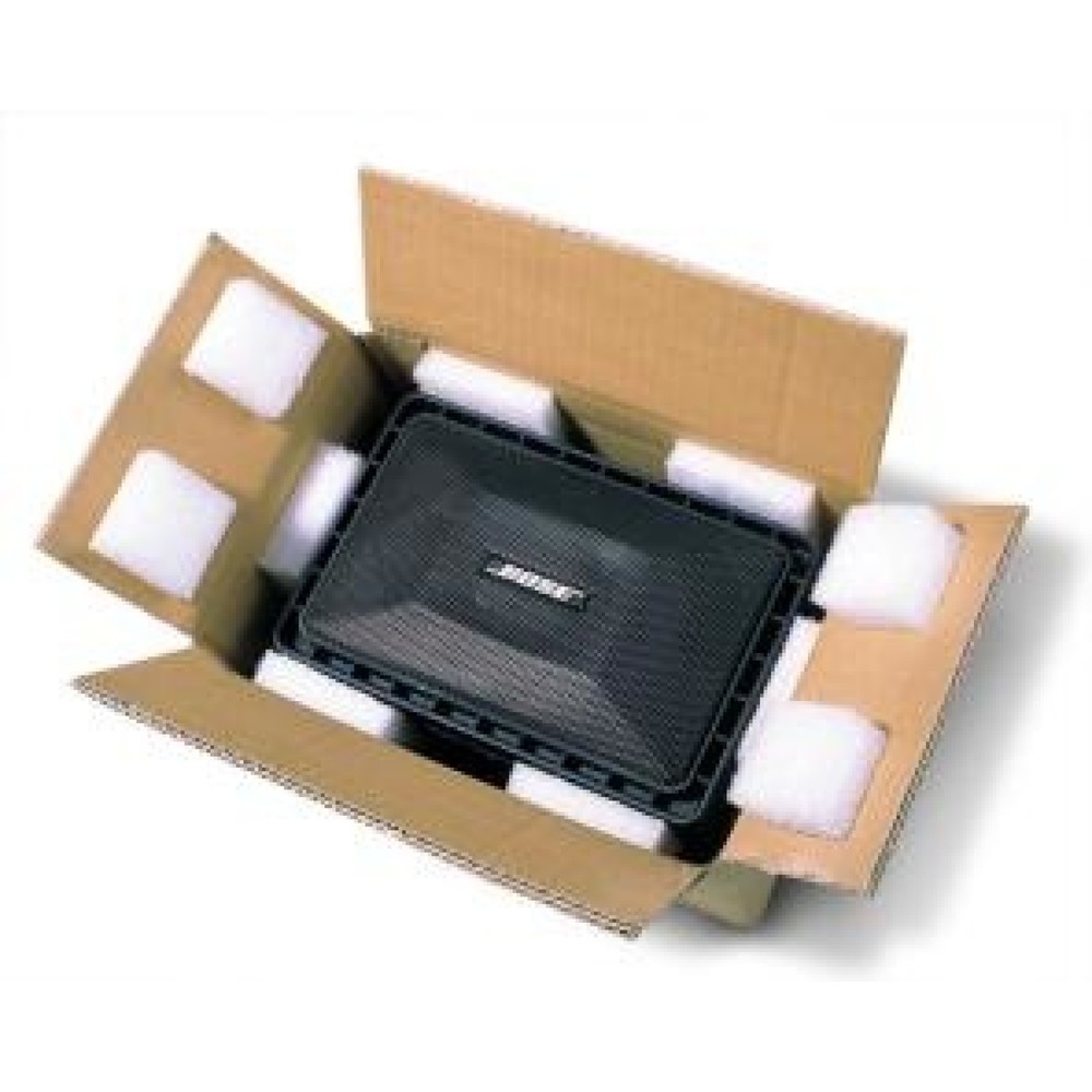 Produktabbildung Nr. 2: Polsterschutz, selbstklebend, 50 x 50 x 25 mm, weiß, stark haftend, 1 VE = 2000 Stk