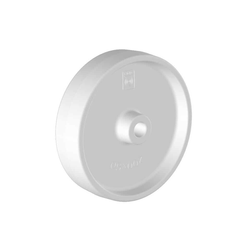 Produktabbildung: Wicke Polyamid-Rad, Gleitlager, Ø x Breite 80 x 35 mm, TK 150 kg