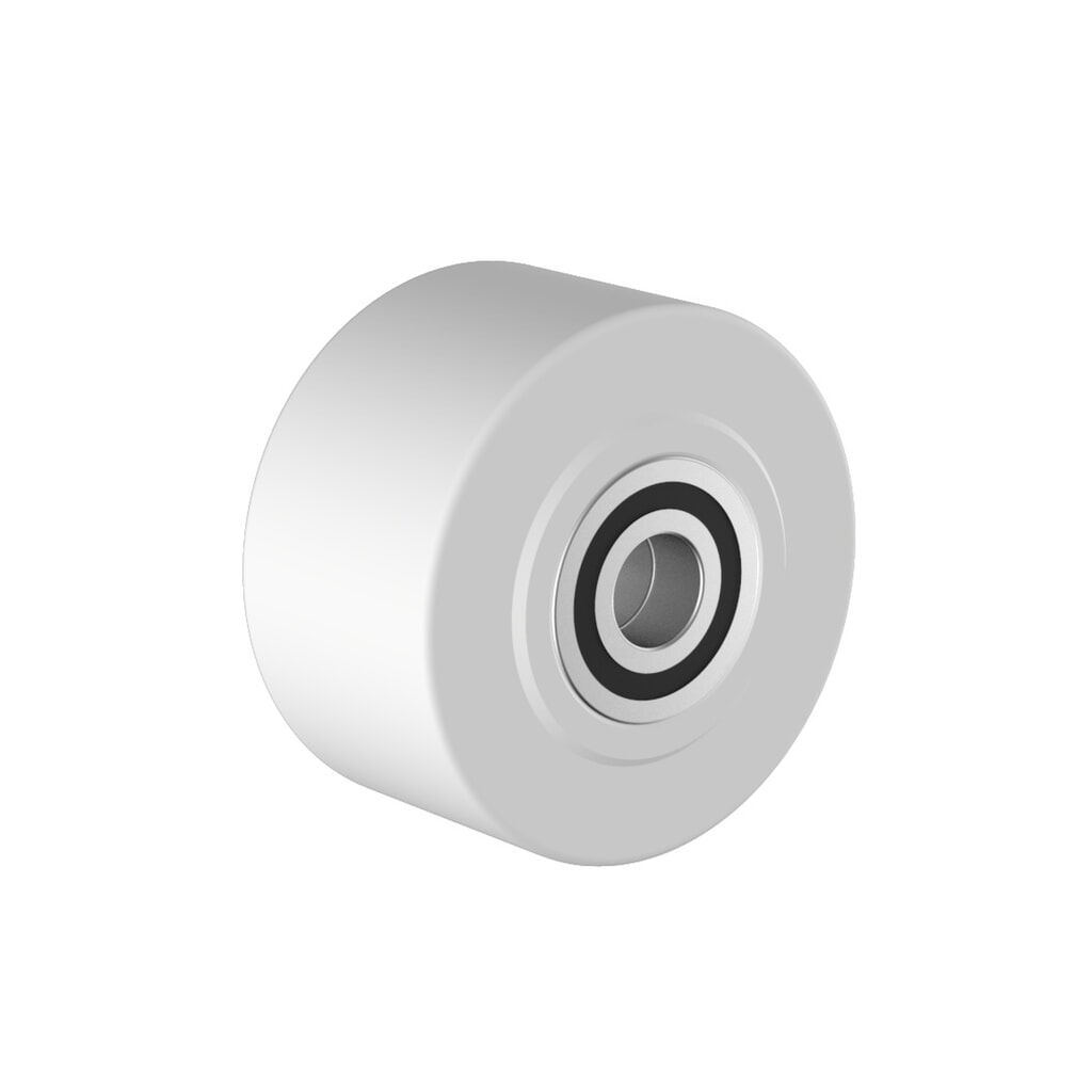 Wicke Polyamid-Schwerlast-Rad, Kugellager, Ø x Breite 100 x 55 mm, TK 1.500 kg Produktabbildung: Wicke Polyamid-Schwerlast-Rad, Kugellager, Ø x Breite 100 x 55 mm, TK 1.500 kg