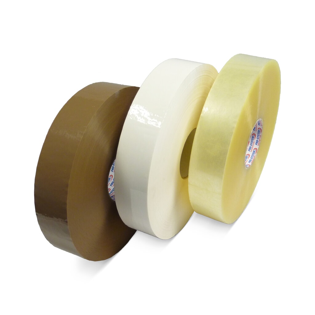 PP-Klebeband für Kartonverschlussmaschine Basic, transparent, 6 Stk/VE Produktabbildung: PP-Klebeband für Kartonverschlussmaschine Basic, transparent, 6 Stk/VE