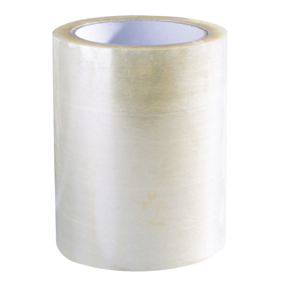 Produktabbildung: PP-Klebeband, 150 mm breit x 66 lfm, transparent, Adressschutzfilm