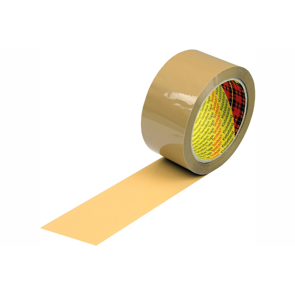 PP-Klebeband, 50 mm breit x 66 lfm, 48 µ, 3M Scotch Pro 371, Hotmelt-Kleber Produktabbildung: PP-Klebeband, 50 mm breit x 66 lfm, 48 µ, 3M Scotch Pro 371, Hotmelt-Kleber
