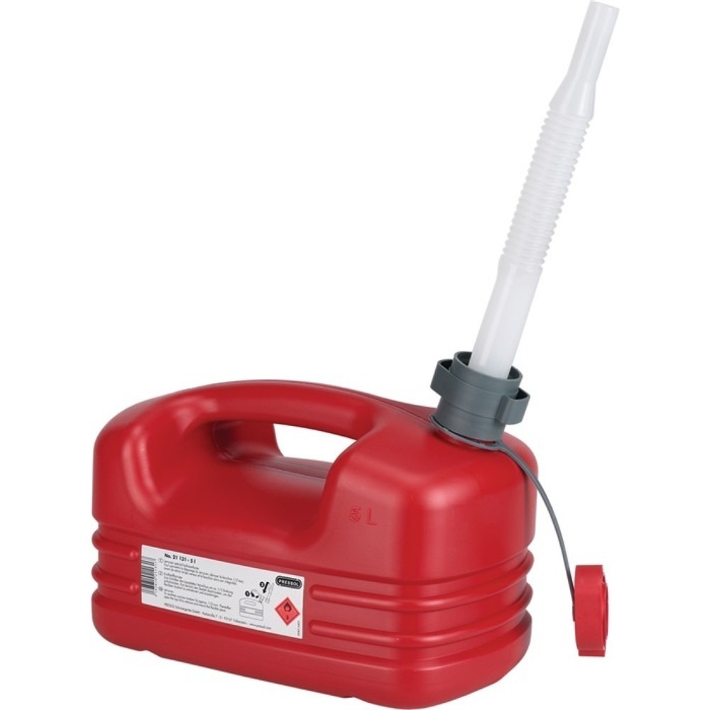 Produktabbildung: PRESSOL Kraftstoffkanister Inh.20l rot HDPE