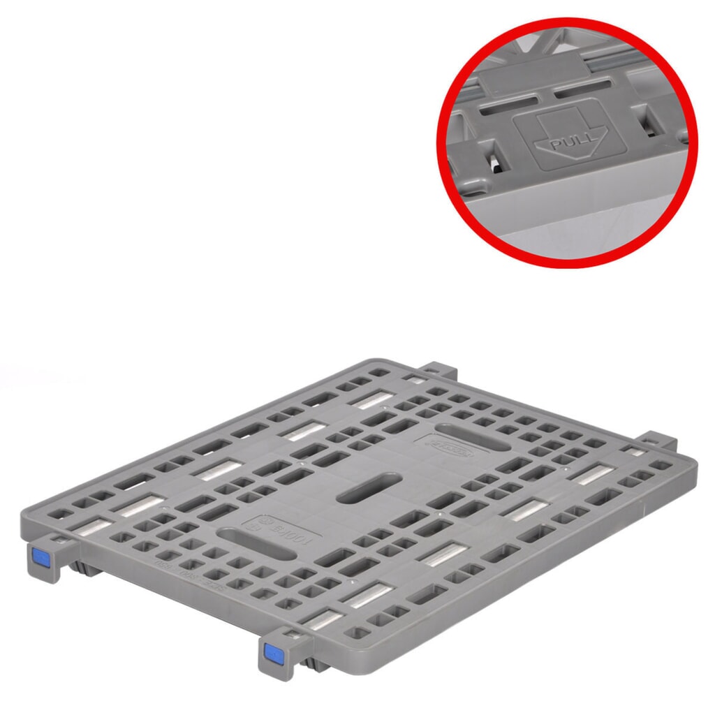 Produktabbildung: Prestar Zwischenplatte aus Kunststoff für WLP-Rollcontainer