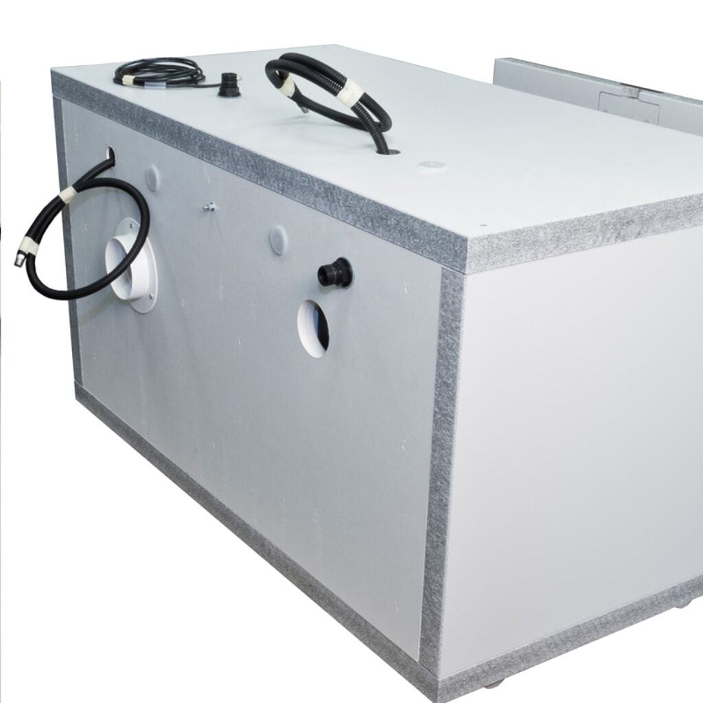 PRIORIT Untertisch-Brandschutzschrank, Feuerwiderstand 90 Min., HxBxT 630 x 592 x 570 mm, 1 Vollauszug Produktabbildung Nr. 4: PRIORIT Untertisch-Brandschutzschrank, Feuerwiderstand 90 Min., HxBxT 630 x 592 x 570 mm, 1 Vollauszug