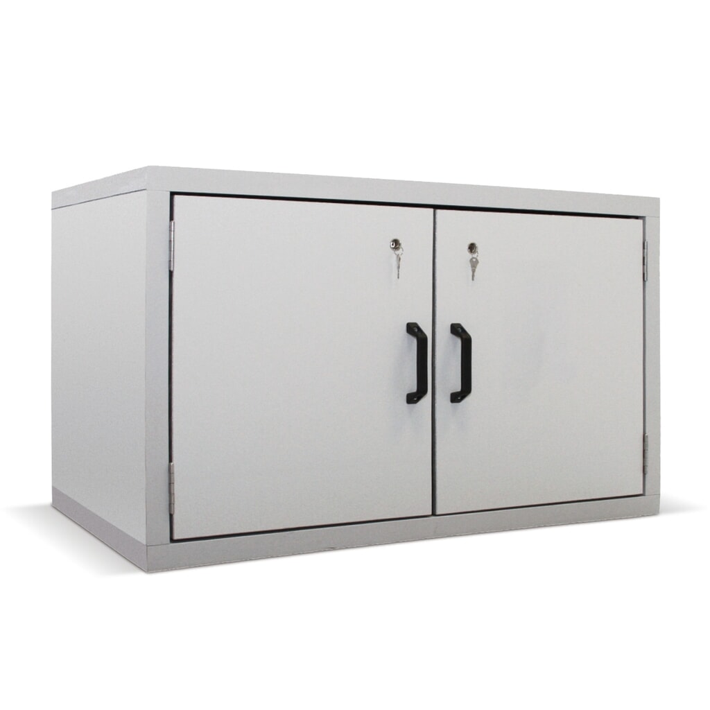 Produktabbildung: PRIORIT Untertisch-Brandschutzschrank Typ 90, Wannenboden aus Stahl, HxBxT 660 x 1.100 x 595 mm