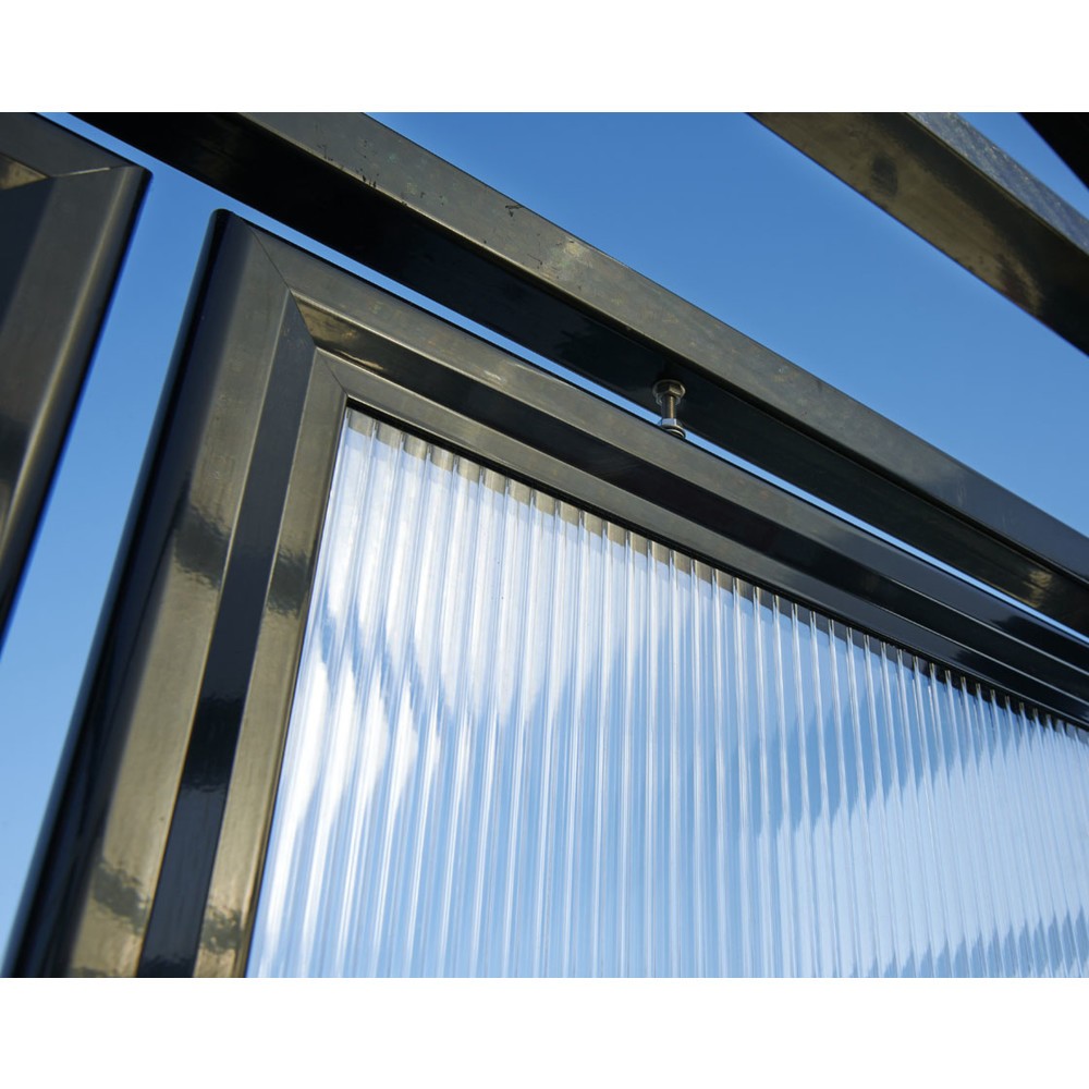 Produktabbildung Nr. 7: PROCITY® Fahrradüberdachung All-In-One, M, Grundmodell und Erweiterung, mit Rückwand und Seitenverkleidungen, anthrazit