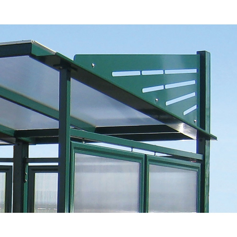 Produktabbildung Nr. 3: PROCITY® Fahrradüberdachung Convi®, Grundmodell, ohne Verkleidung, anthrazit