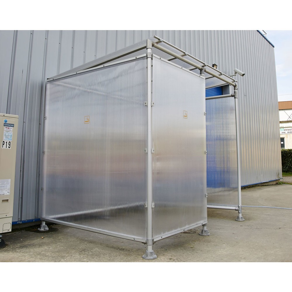 Produktabbildung Nr. 6: PROCITY® Raucherunterstand Eco, Tiefe 1.861 mm,