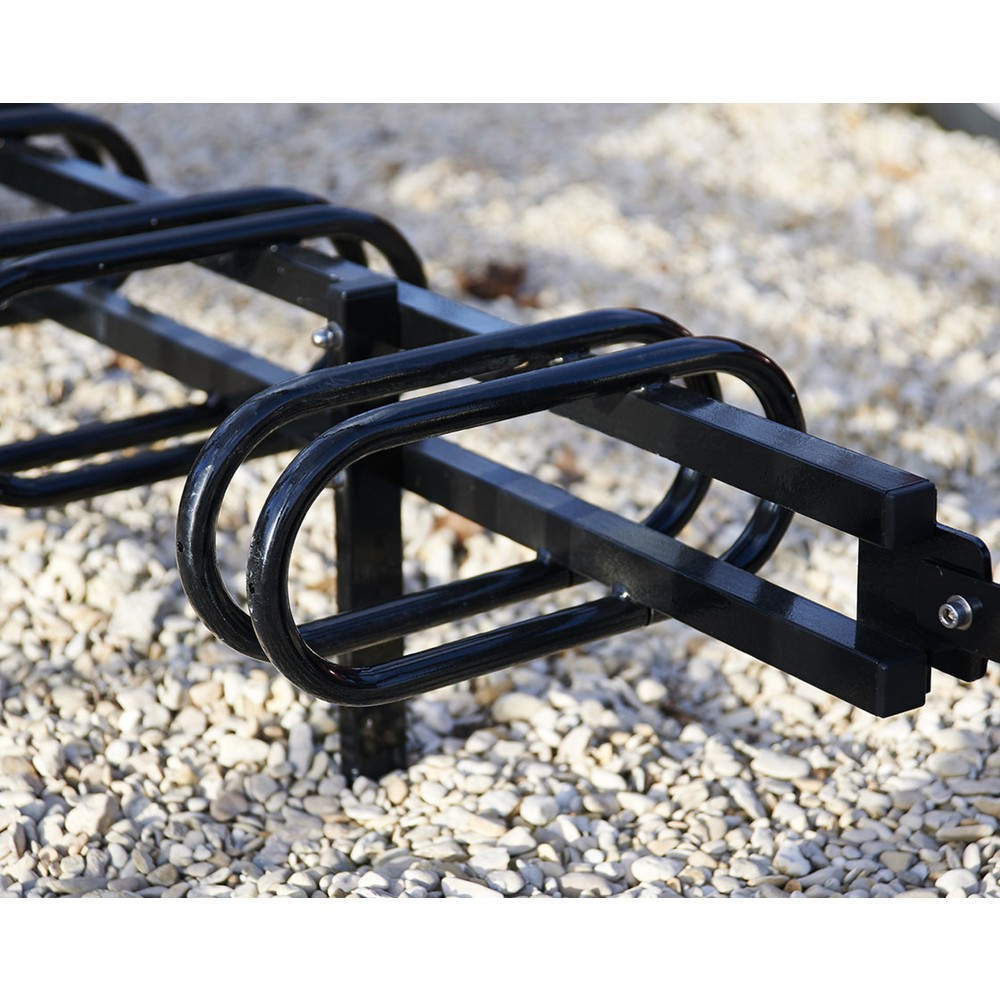 Produktabbildung Nr. 7: PROCITY® Überdachung Province City, All-In-One, Fahrradständer 6 Plätze, mit Rückwand und Seitenverkleidungen, anthrazit