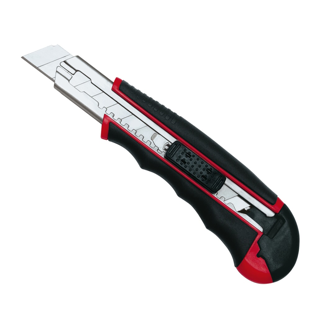 WEDO® Profi-Abbrechmesser Auto-Load, Klinge 18 mm Produktabbildung: WEDO® Profi-Abbrechmesser Auto-Load, Klinge 18 mm
