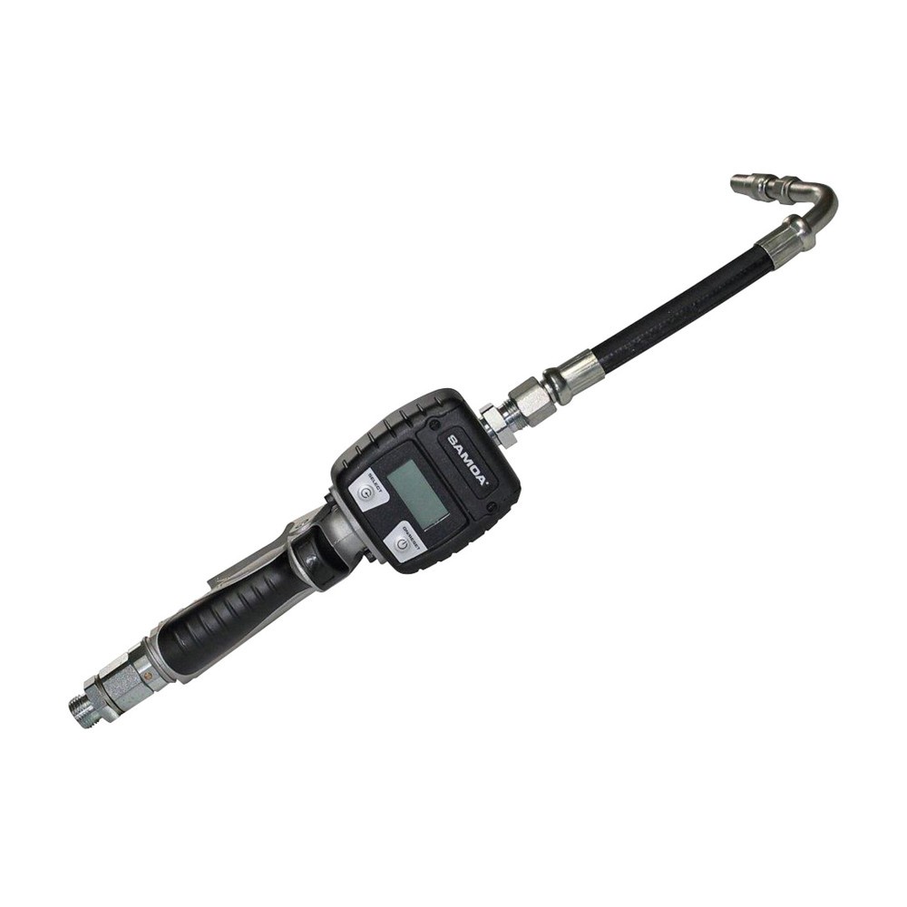 Produktabbildung: SAMOA-HALLBAUER Profi-Füllpistole für Öl, HxB 60 x 300 mm, mit Elektronik-Zähler