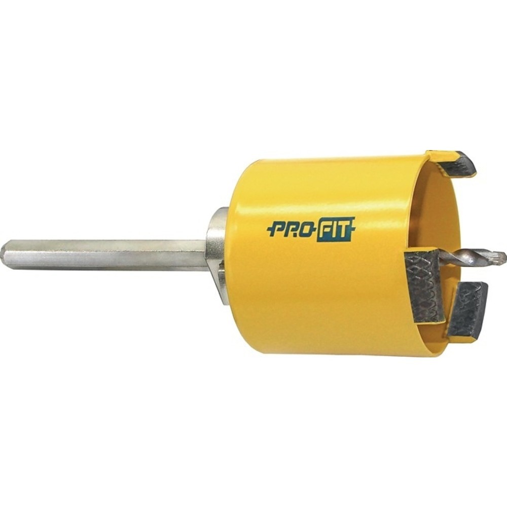 Produktabbildung: PROFIT Lochsäge Concrete Light Dry, Sägen-Durchmesser 133 mm Schnitttiefe 65 mm, HSS Schaftausführung 6-kant