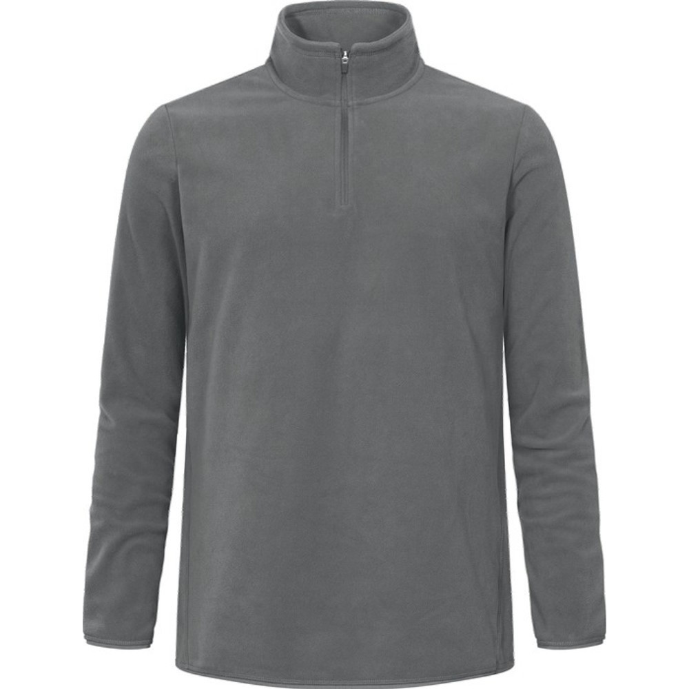 Produktabbildung: promodoro Fleece Troyer, Größe XL, steel-grey