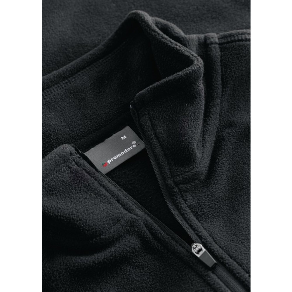 Produktabbildung Nr. 4: promodoro Fleece Troyer, Größe XL, black