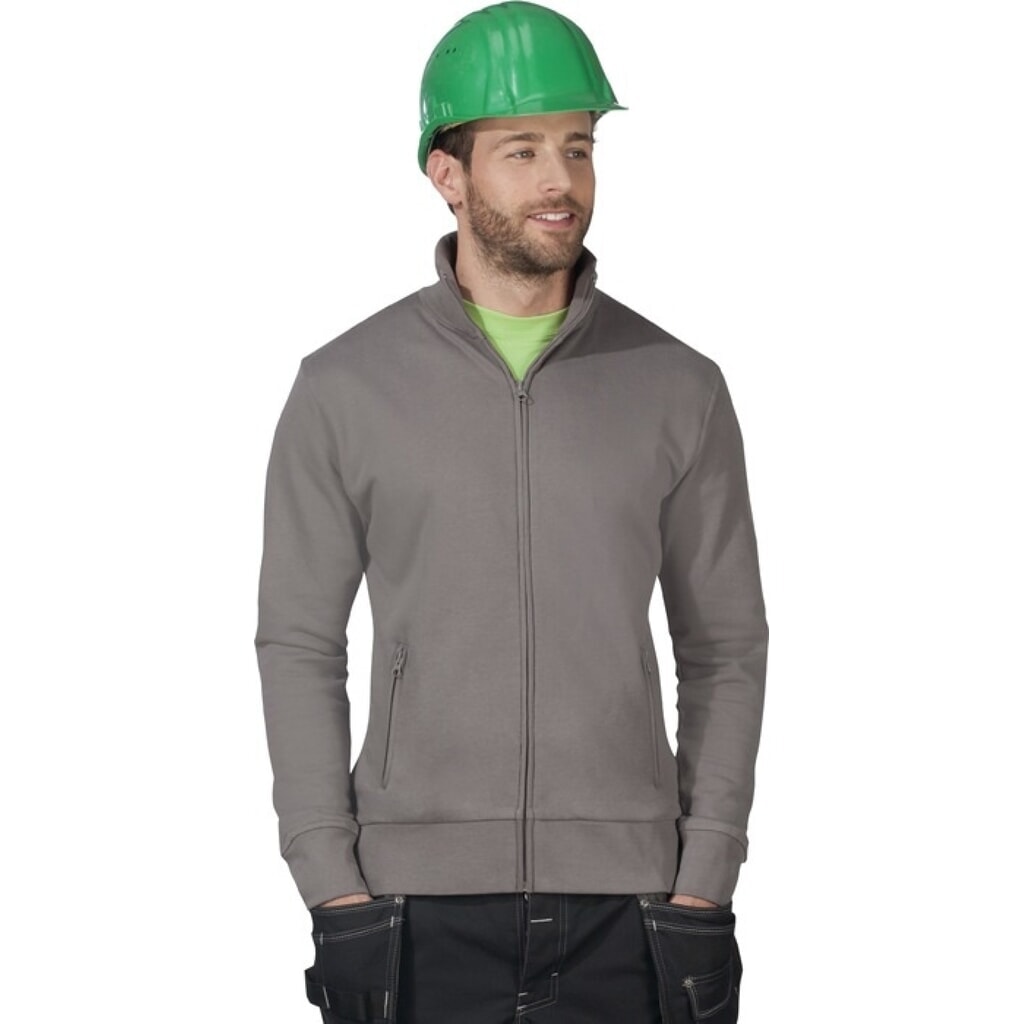 Produktabbildung: PROMODORO Men´s Sweatjacke Gr.L steel grey