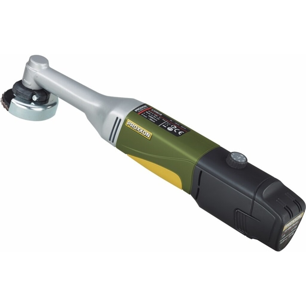 Produktabbildung: PROXXON Akku-Winkelschleifer LHW/A 29815, 50 x 10 mm 5000-16000 min-¹, 10,8 V 2,6 Ah