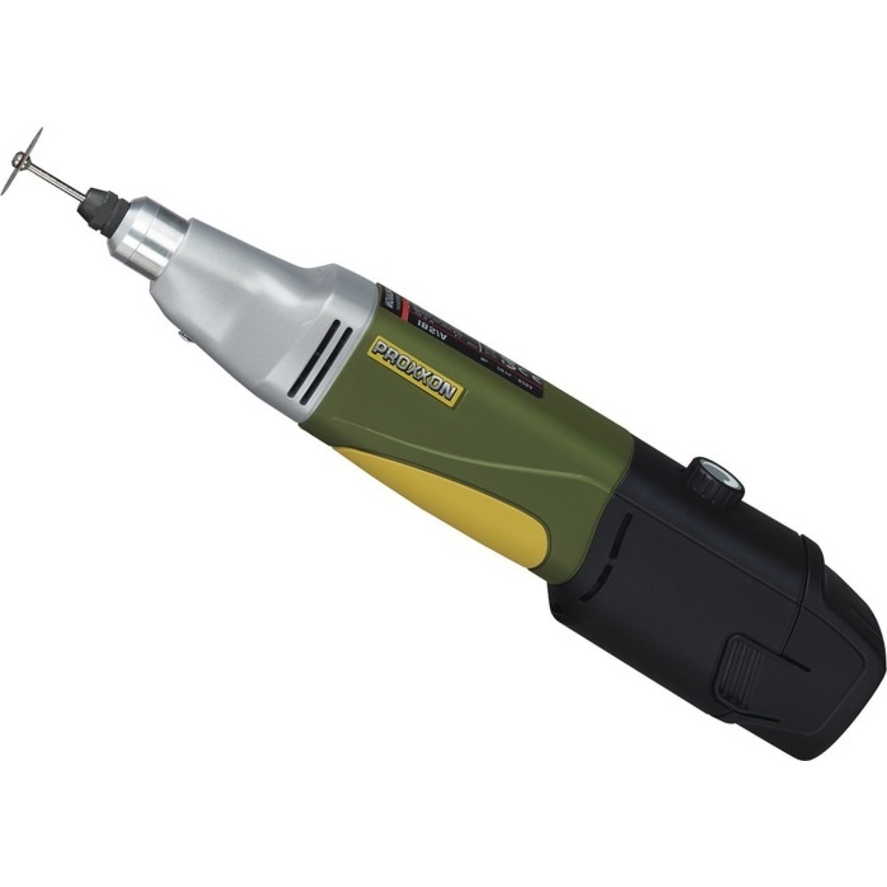 Produktabbildung: PROXXON Akkugeradschleifer IBS/A 29800, 7000-23000 min-¹, 10,8 V 2,6 Ah