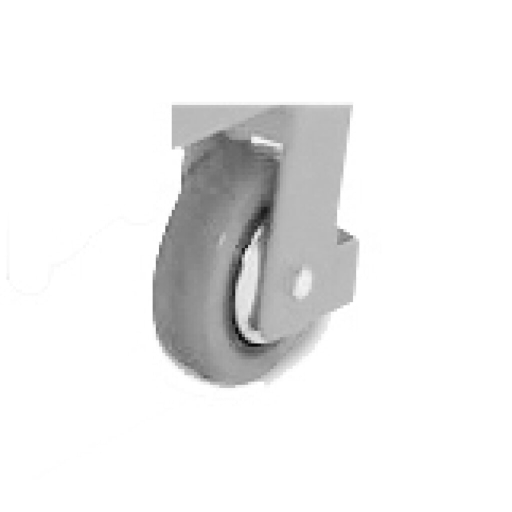 PU-Lastrad für Hubtischwagen Ameise®, Ø 127 mm, TK 300 - 500 kg Produktabbildung: PU-Lastrad für Hubtischwagen Ameise®, Ø 127 mm, TK 300 - 500 kg