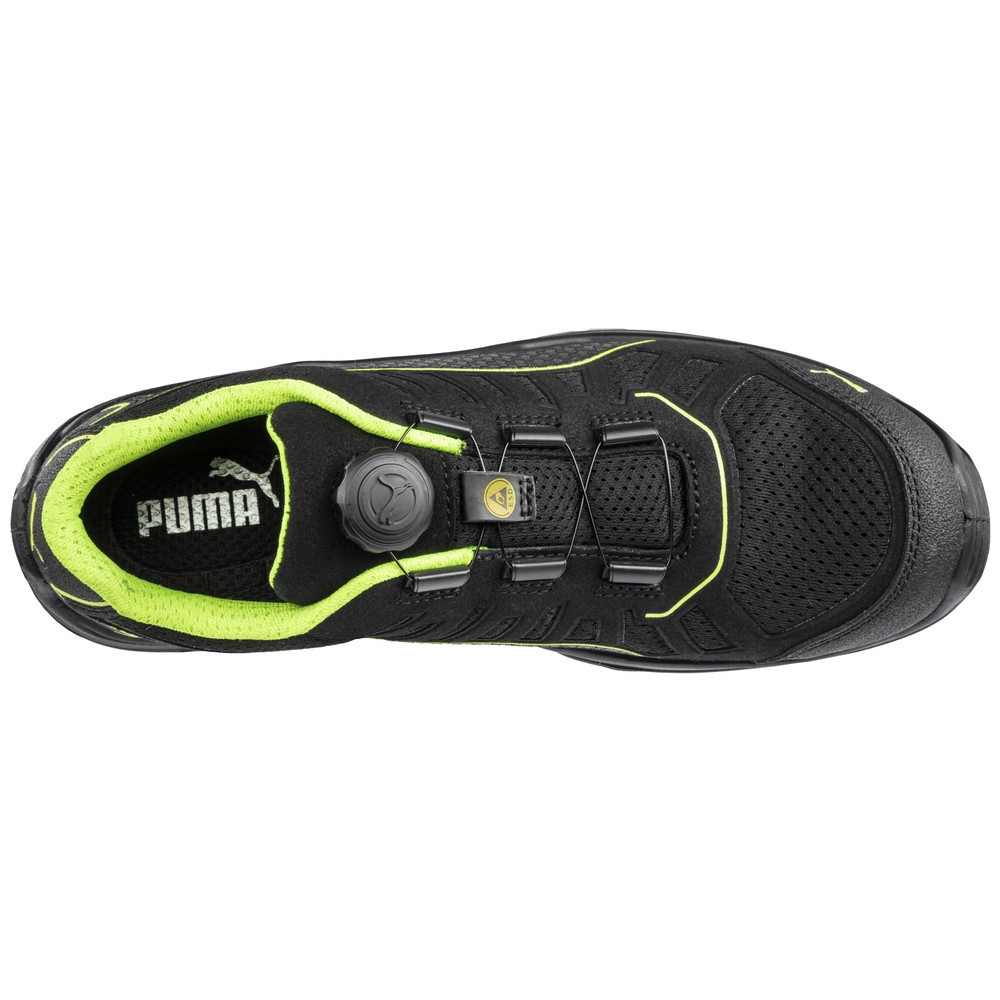 Produktabbildung Nr. 4: PUMA® FUSE TC DISC LOW S1P ESD SRC schwarz/grün, Größe 40
