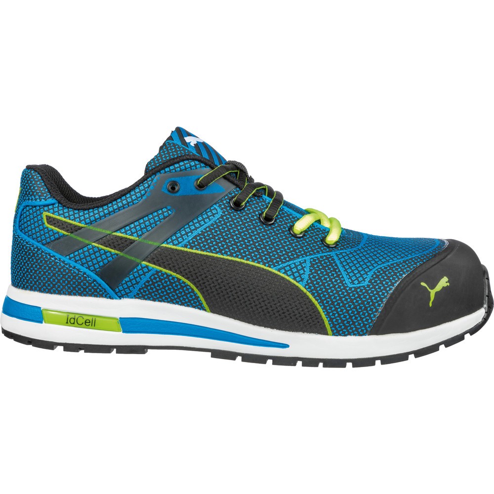 Produktabbildung Nr. 1: PUMA® Sicherheitshalbschuh Blaze Knit LOW S1P HRO SRC Größe 40, blau-kombiniert