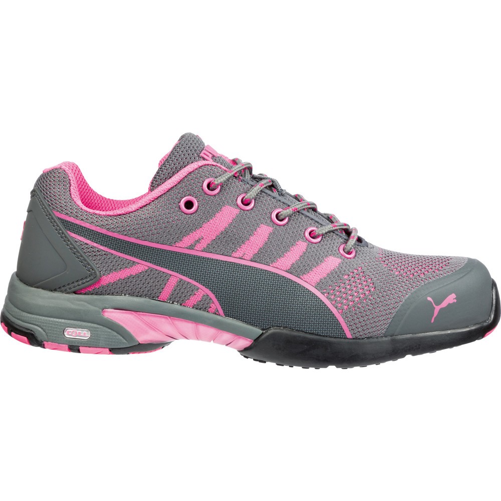 Produktabbildung Nr. 1: PUMA® Sicherheitshalbschuh Celerity Knit PINK LOW WNS S1 HRO SRC Größe 37, grau/pink