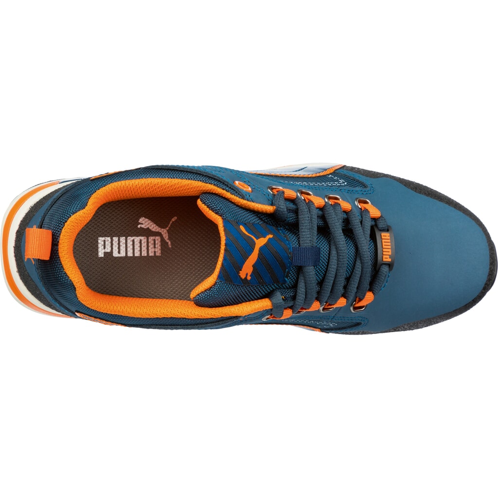 Produktabbildung Nr. 6: PUMA® Sicherheitshalbschuh Crosstwist LOW S3 HRO SRC Größe 39, blau/orange